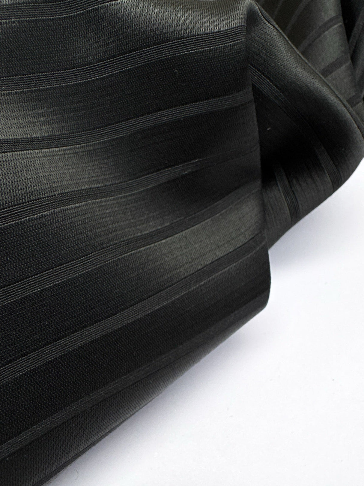 Black Jacquard Wool Fabric TR-758