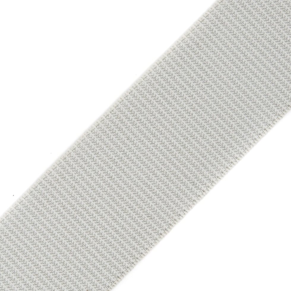 Gray Stretch Grosgrain Ribbon - 1"