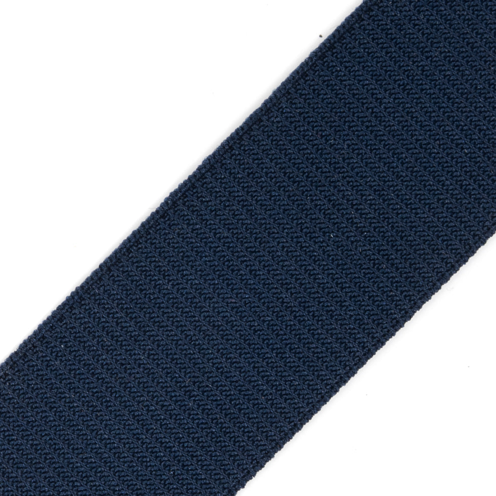 Navy Stretch Grosgrain Ribbon - 1"