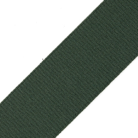 Green Stretch Grosgrain Ribbon - 1"