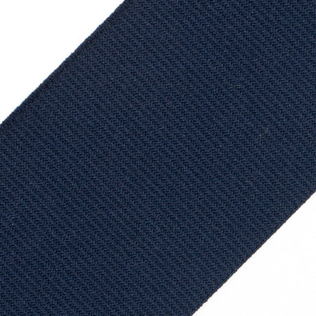 Navy Stretch Grosgrain - 2"