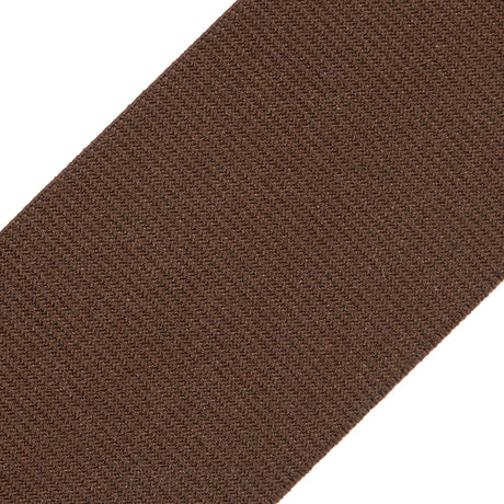Brown Stretch Grosgrain - 2"