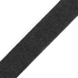 Italian Black Stretch Tape - 0.375"