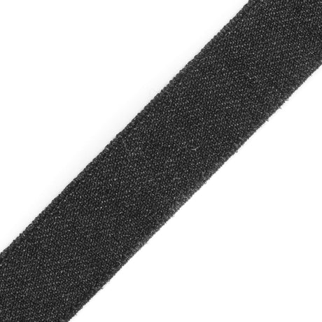 Italian Black Stretch Tape - 0.375"