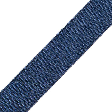 Italian Navy Foldover Stretch Tape - 0.625"