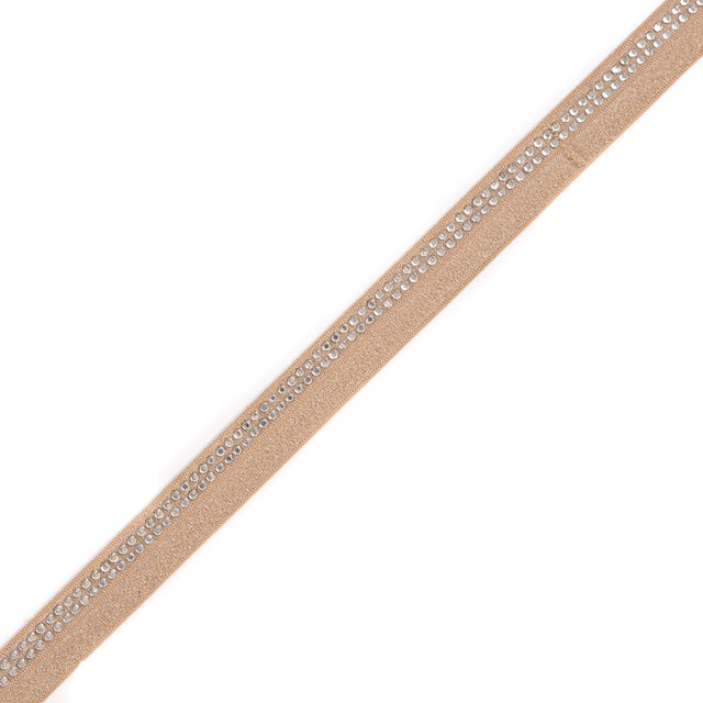 Gold Fancy Elastic Trim - 0.875"