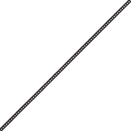 Black and White Grosgrain Trim - 0.1875"