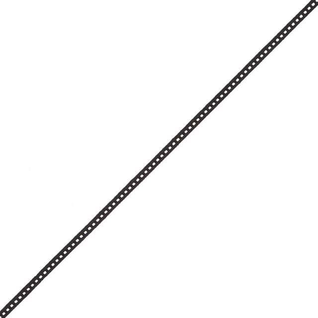 Black and White Grosgrain Trim - 0.1875"