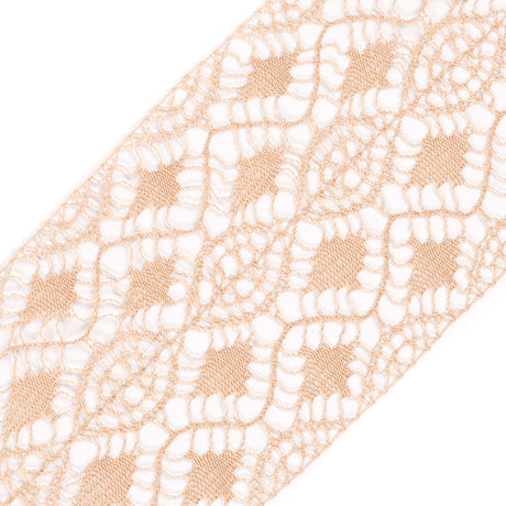 Beige Crochet Lace Trim - 3.5"