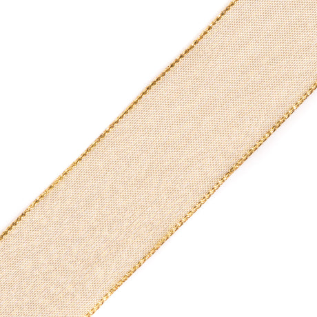 Gold Wire-Edge Ribbon - 1.5"