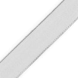 Silver Wire-Edge Ribbon - 1"