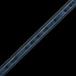 Blue Velvet and Sheer Ribbon - 0.625"
