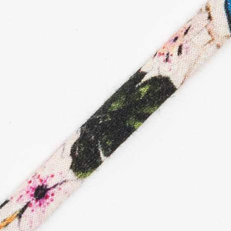 Multicolor Floral Cotton Tubing - 0.25"