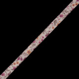 Pink Floral Printed Grosgrain Ribbon - 0.375"