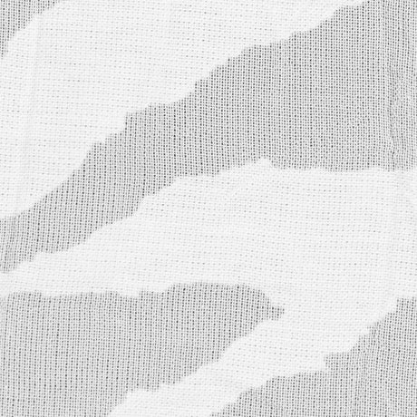 White Polyester Zebra Burnout