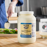Ken's Foods 1 Gallon Deluxe Bleu Cheese Dressing - 4/Case