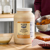 Ken's Foods 1 Gallon Honey Mustard Dressing - 4/Case