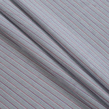 Gray Shadow Striped Cotton Shirting