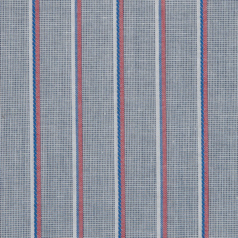 Gray Shadow Striped Cotton Shirting