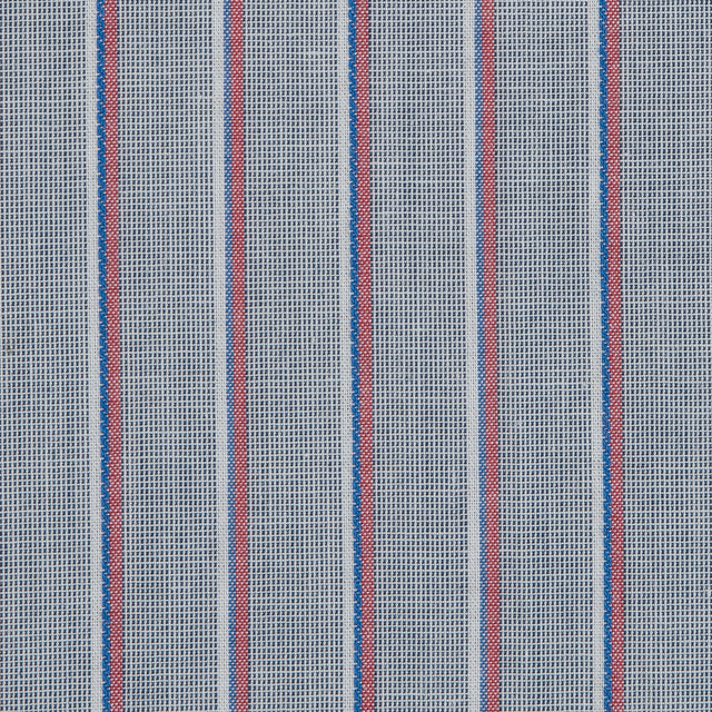 Gray Shadow Striped Cotton Shirting