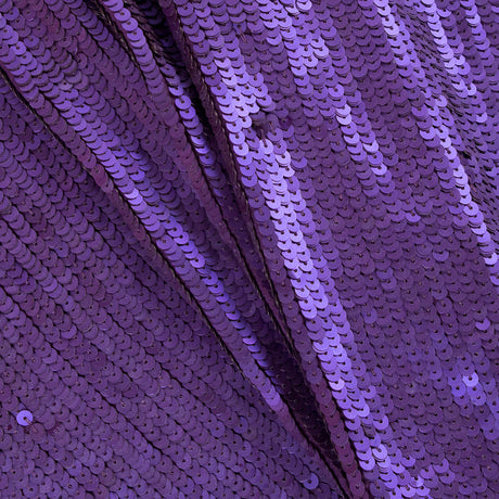 Phillip Lim Royal Purple Baby Sequined Silk Georgette