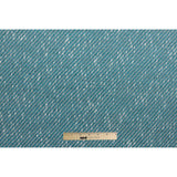 Baltic/White/Navy Blended Cotton Woven