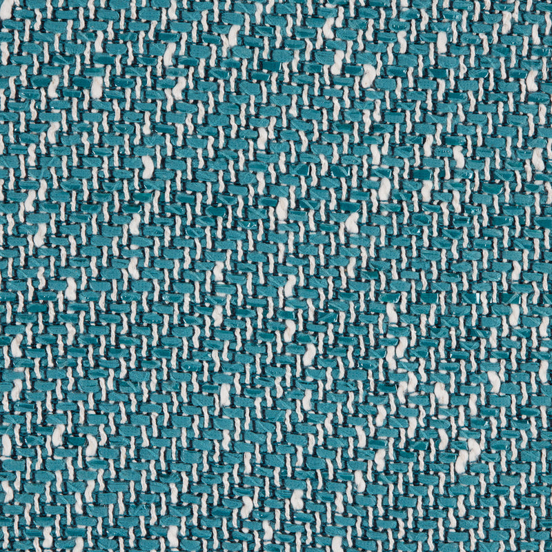 Baltic/White/Navy Blended Cotton Woven