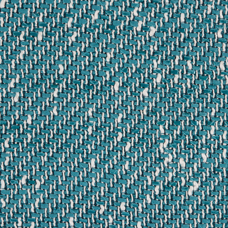 Baltic/White/Navy Blended Cotton Woven