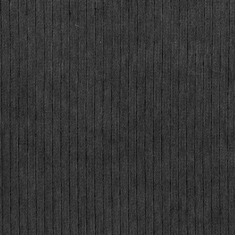 Gunmetal Striped Rayon Velvet