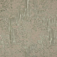 Metallic Green/Ivory Abstract Brocade