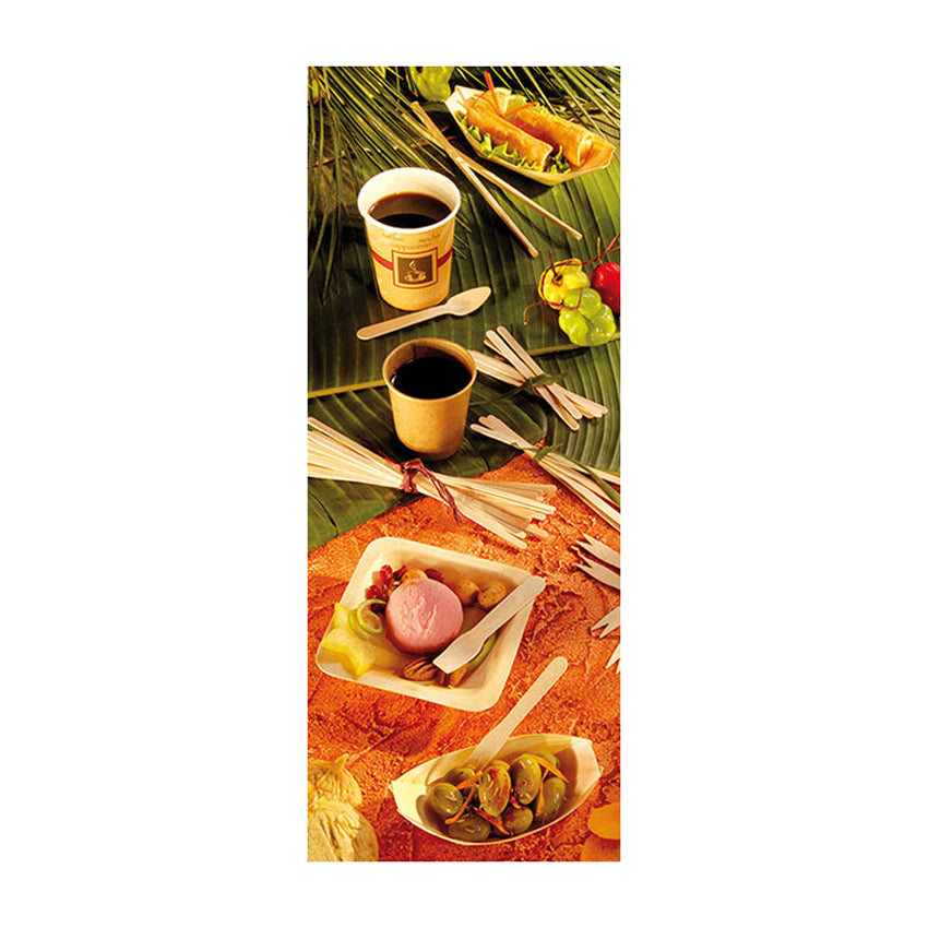 Packnwood Mini Wooden Spoon, 4.3", Case of 3000