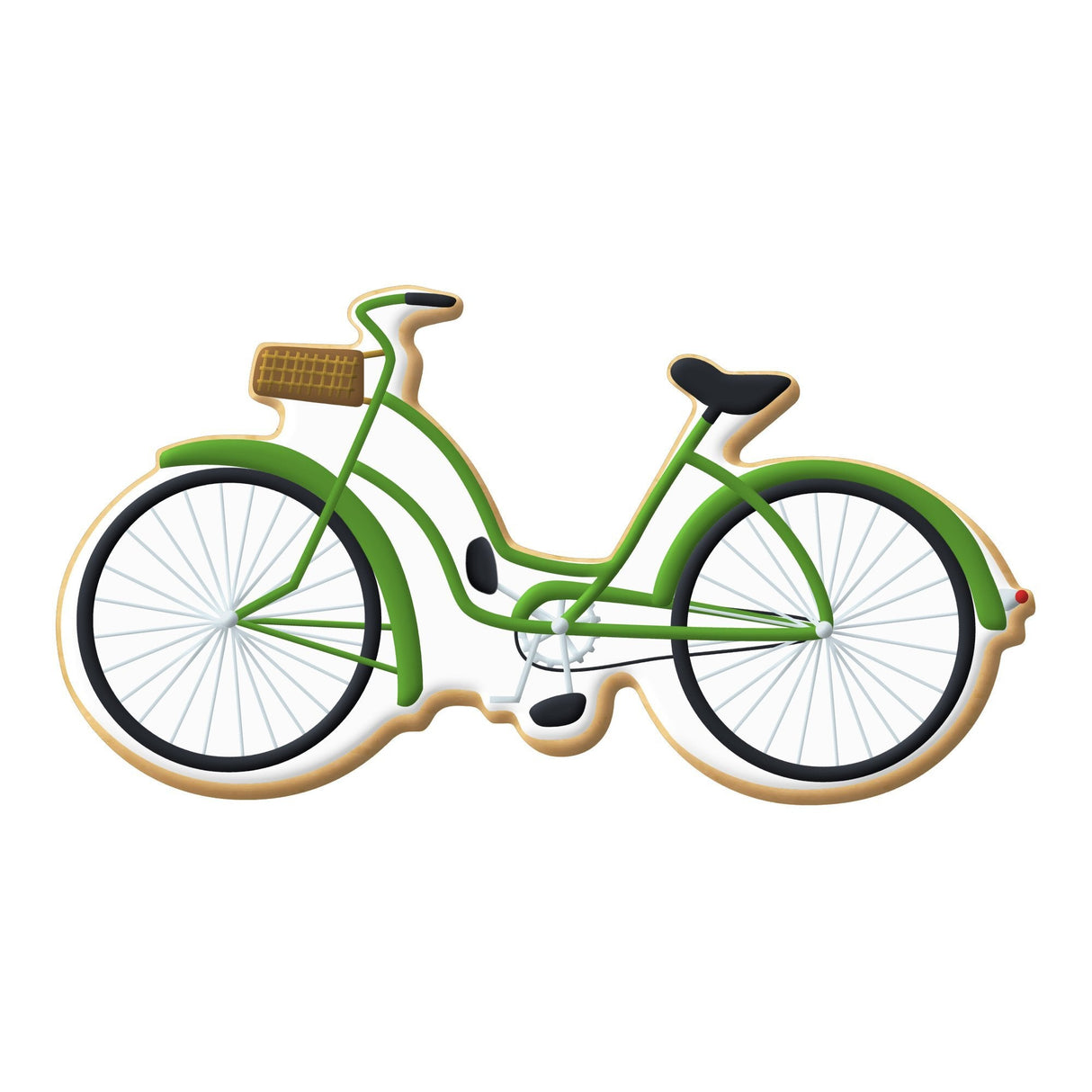 Bicycle Cookie Cutter 5.5 in B1456
