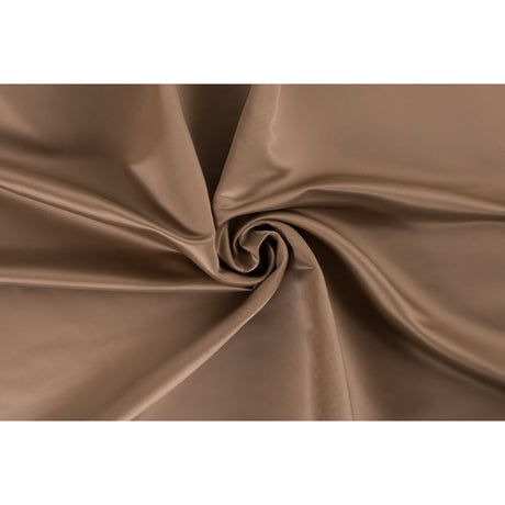 Cornstalk Beige Polyester Duchesse Satin