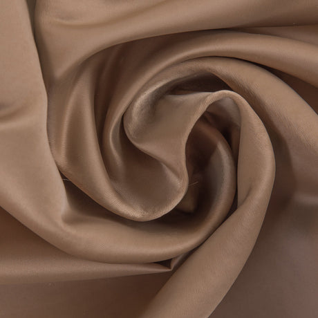 Cornstalk Beige Polyester Duchesse Satin