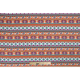 Purple/Orange/Blue Navajo Tribal Printed Rayon Woven