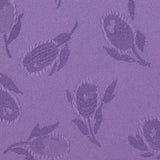 Purple Heart Floral Woven Polyester Lining