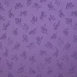 Purple Heart Floral Woven Polyester Lining