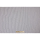 White/Navy Chalk Striped Stretch Cotton Woven