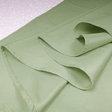 Round Polyester Tablecloth 90" Sage Green