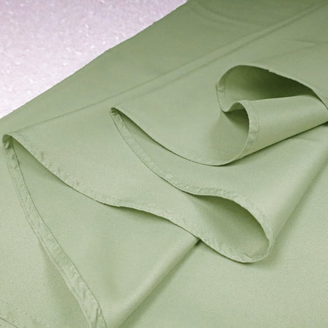 Round Polyester Tablecloth 90" Sage Green