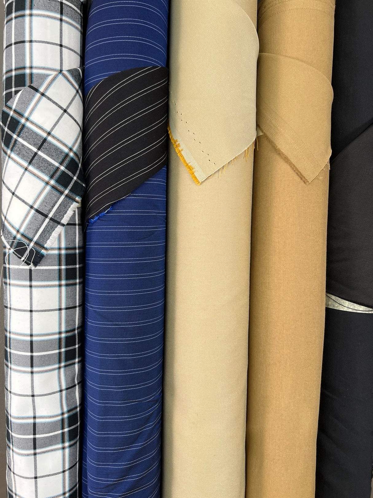 Cotton Twill Striped Fabric