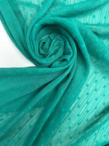 Polyamide Lurex Chiffon Orange Pink