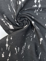 Polyester Acetate Twill Abstract Melange Fabric