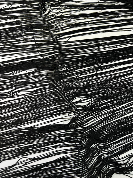 Black Acetate Dress Fabric