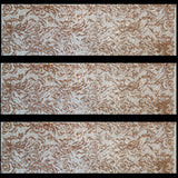 Beaded Sequined Lace Fabric Rose Gold