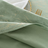 Velvet Dinner Napkins 20x20 Sage Green