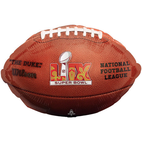 Football Foil Balloon 31 Inch Super Bowl 59