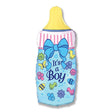 Baby Bottle Boy Foil Balloon 31 Inch