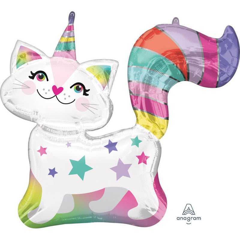 Caticorn Foil Balloon 31 Inch