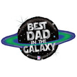 Foil Balloon Galactic Dad 31 Inch